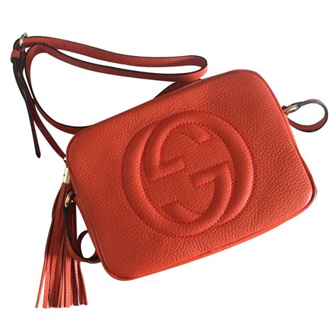 gucci city orange mens bag|gucci handbags.